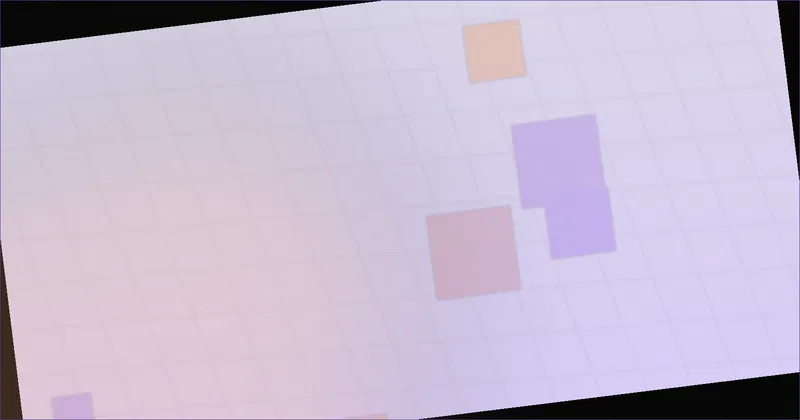 Illustration of units positioned carefully across a battle grid